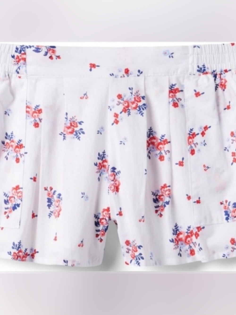 JANIE AND JACK FLORAL PULL-ON SHORT